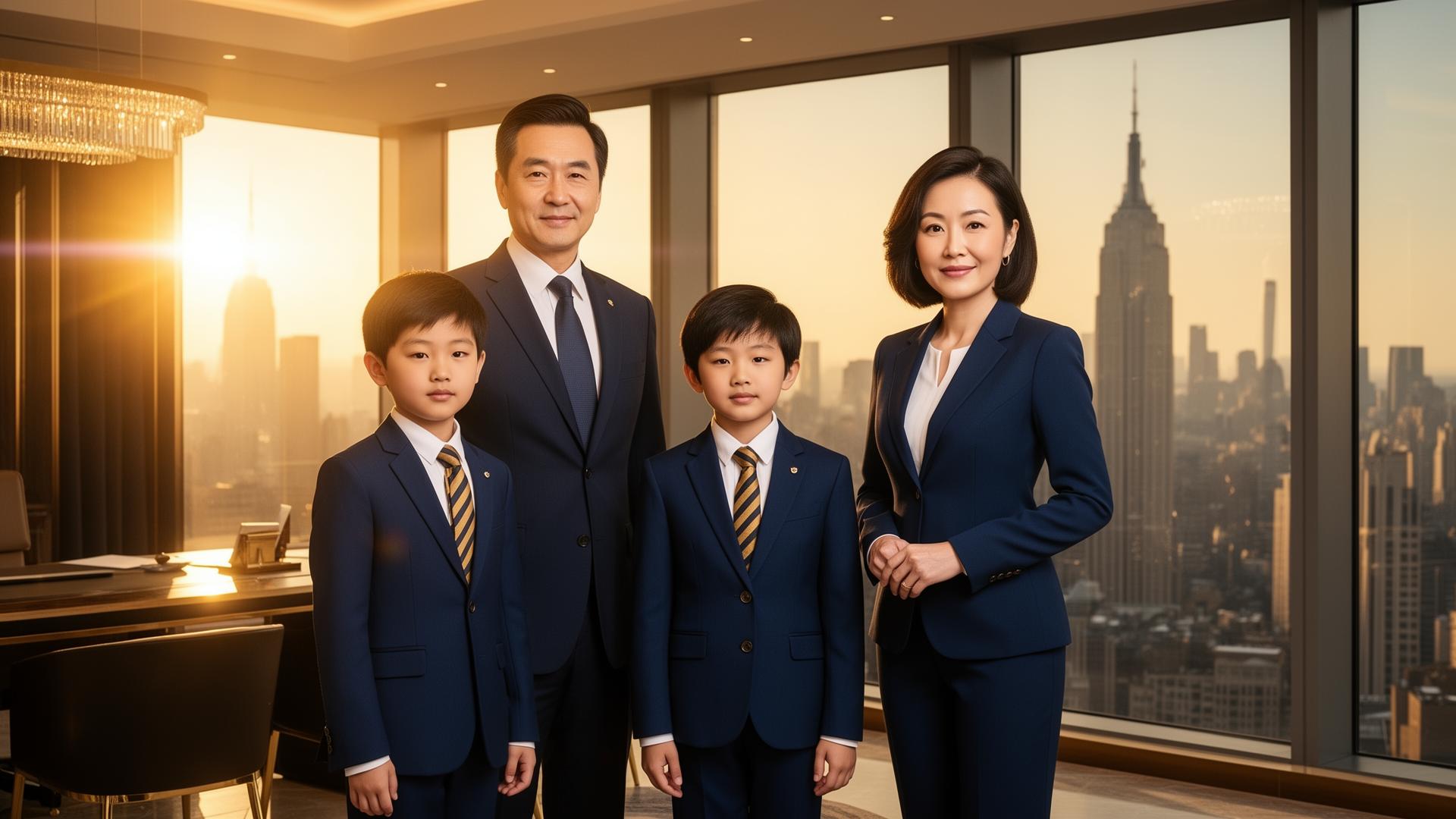Gia đình doanh nhân thành đạt